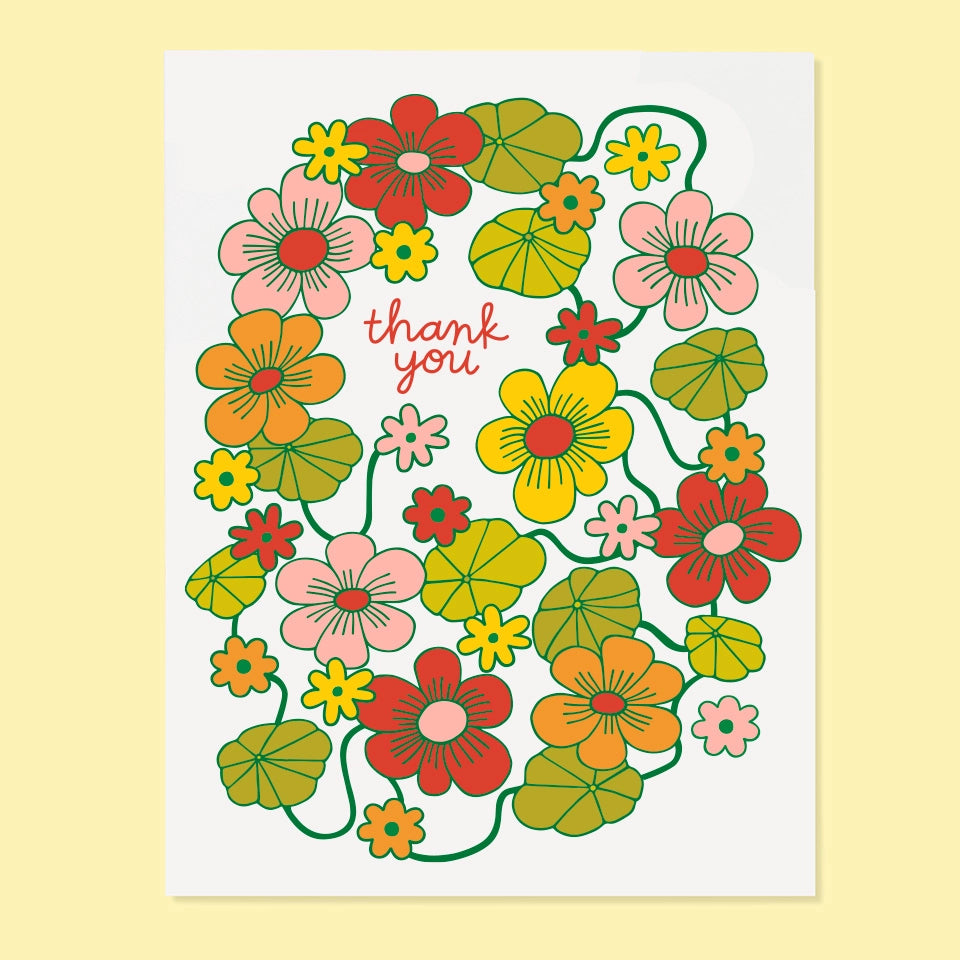 Nasturtium Thank You