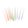 Rainbow Ombré Beeswax Birthday Candles
