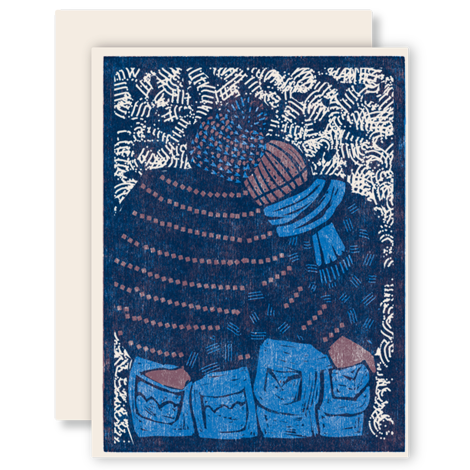 Back Pocket Romance Letterpress Card