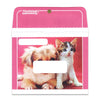 Pink Dog and Cat Friends