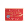 Sardine Cocktail Napkins - Set of 4