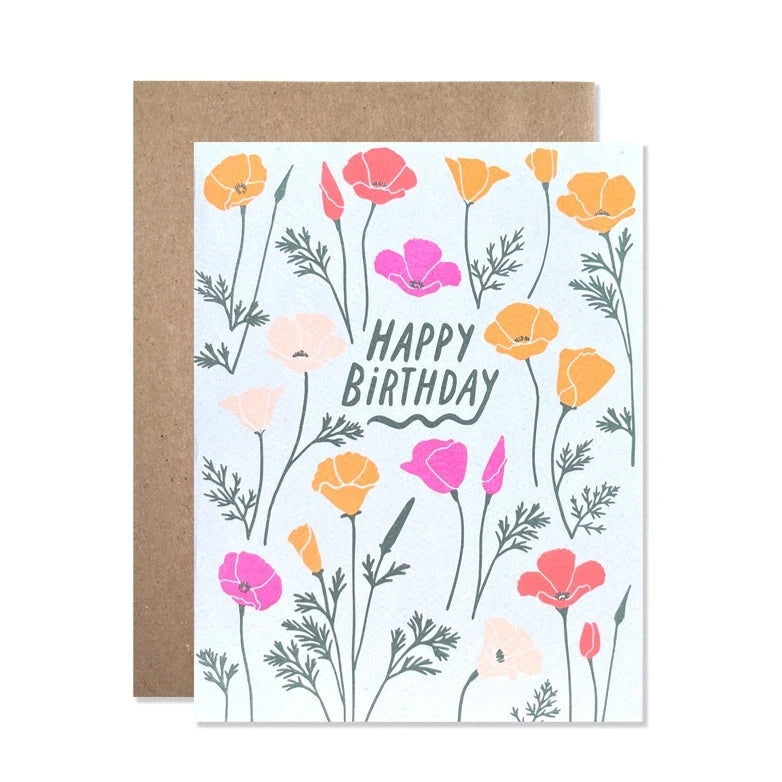 Hbd California Poppies