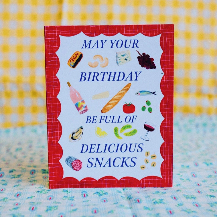 Delicious Snacks Bday