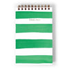 Green Stripe Task Pad