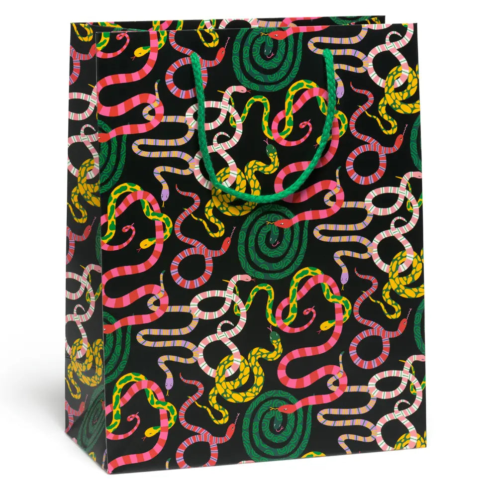Vibrant Snakes Gift Bag - Large