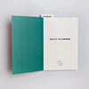 Lay Flat Undated Weekly Planner Book