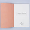 Lay Flat Undated Weekly Planner Book