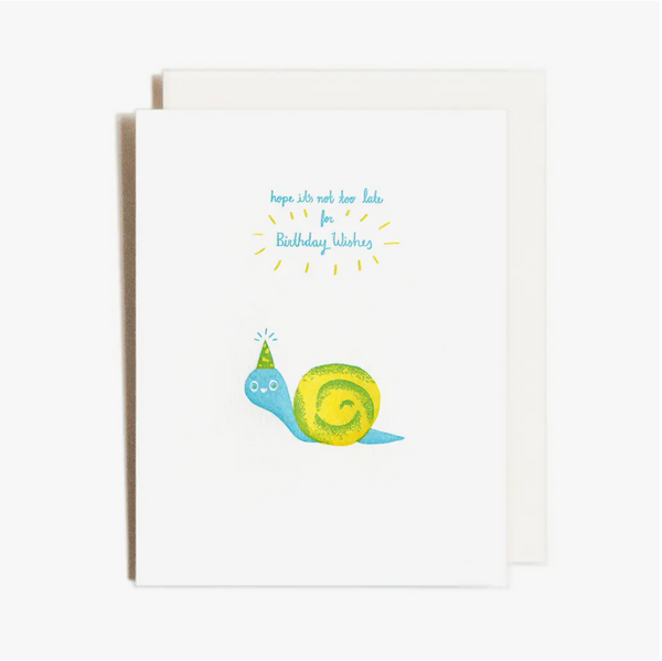 Birthday Snail