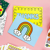 Super Cute Sticker Postcards Book