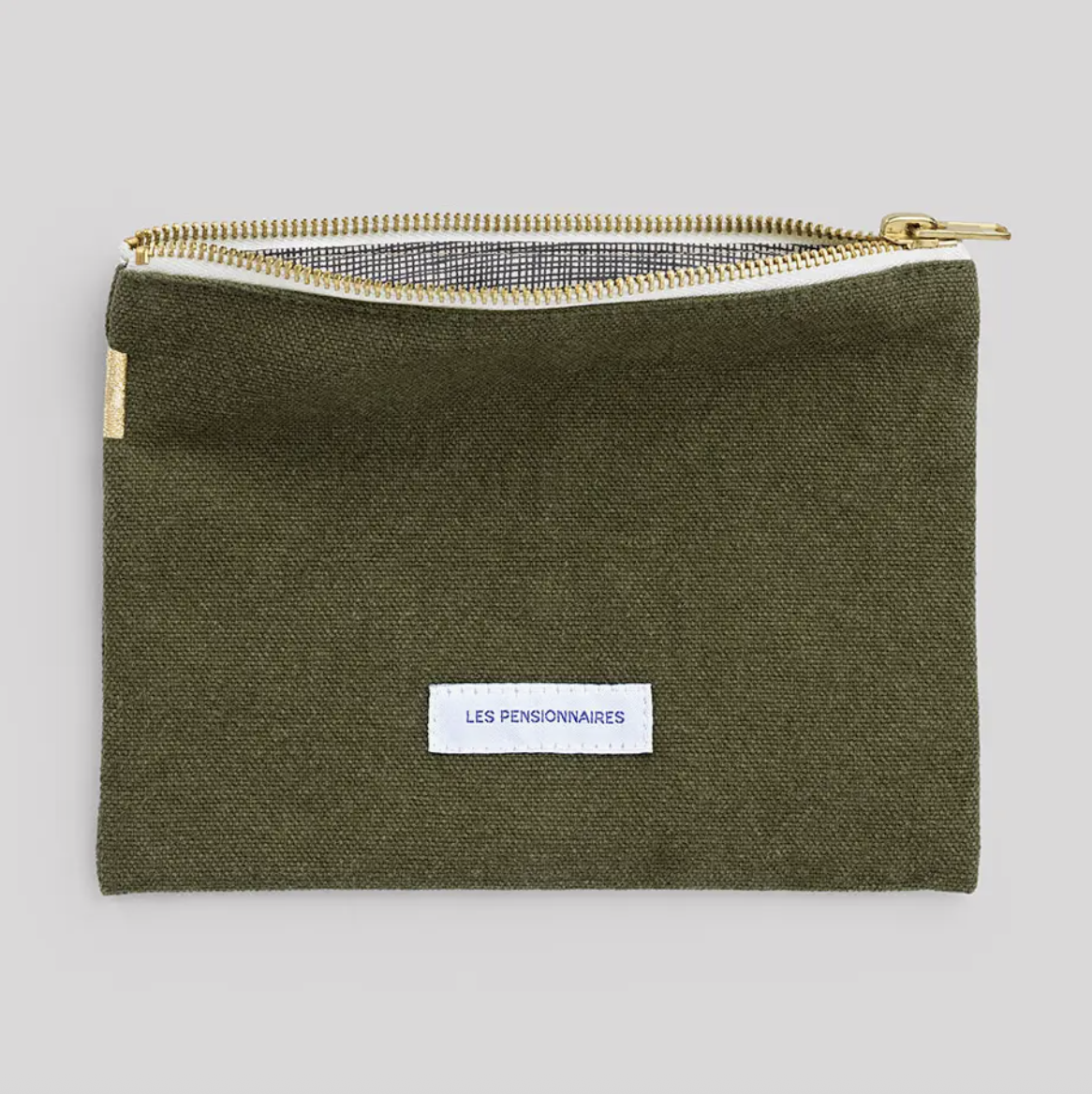 Small Organic Cotton Canvas Pouch