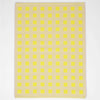 Oat & Yellow Squares Tea Towel