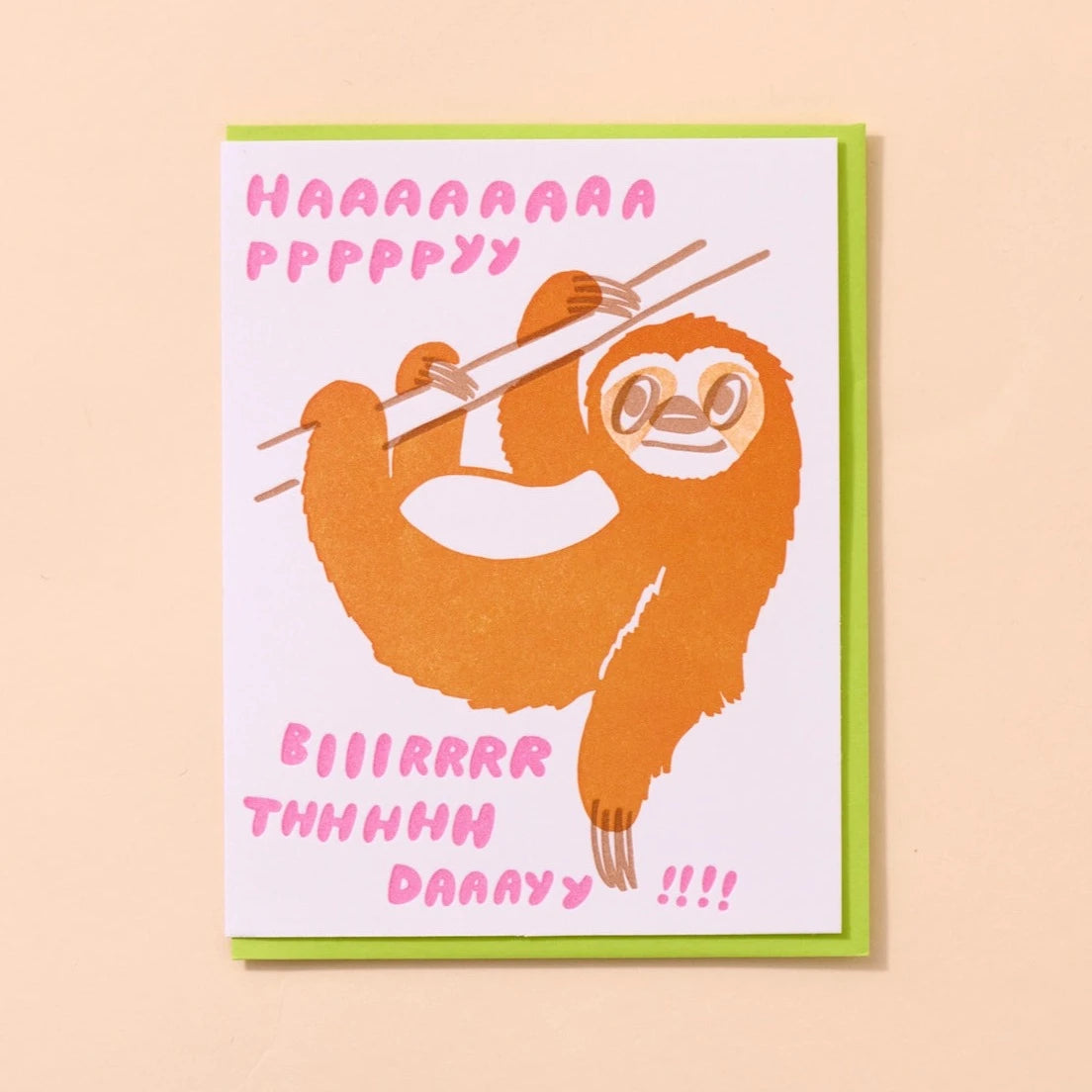 Happy Birthday Sloth