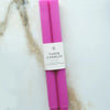 Fluted Taper Candle Pair