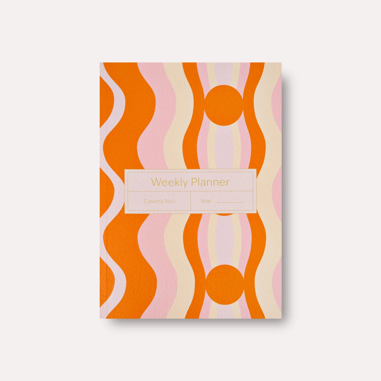 Lay Flat Undated Weekly Planner Book