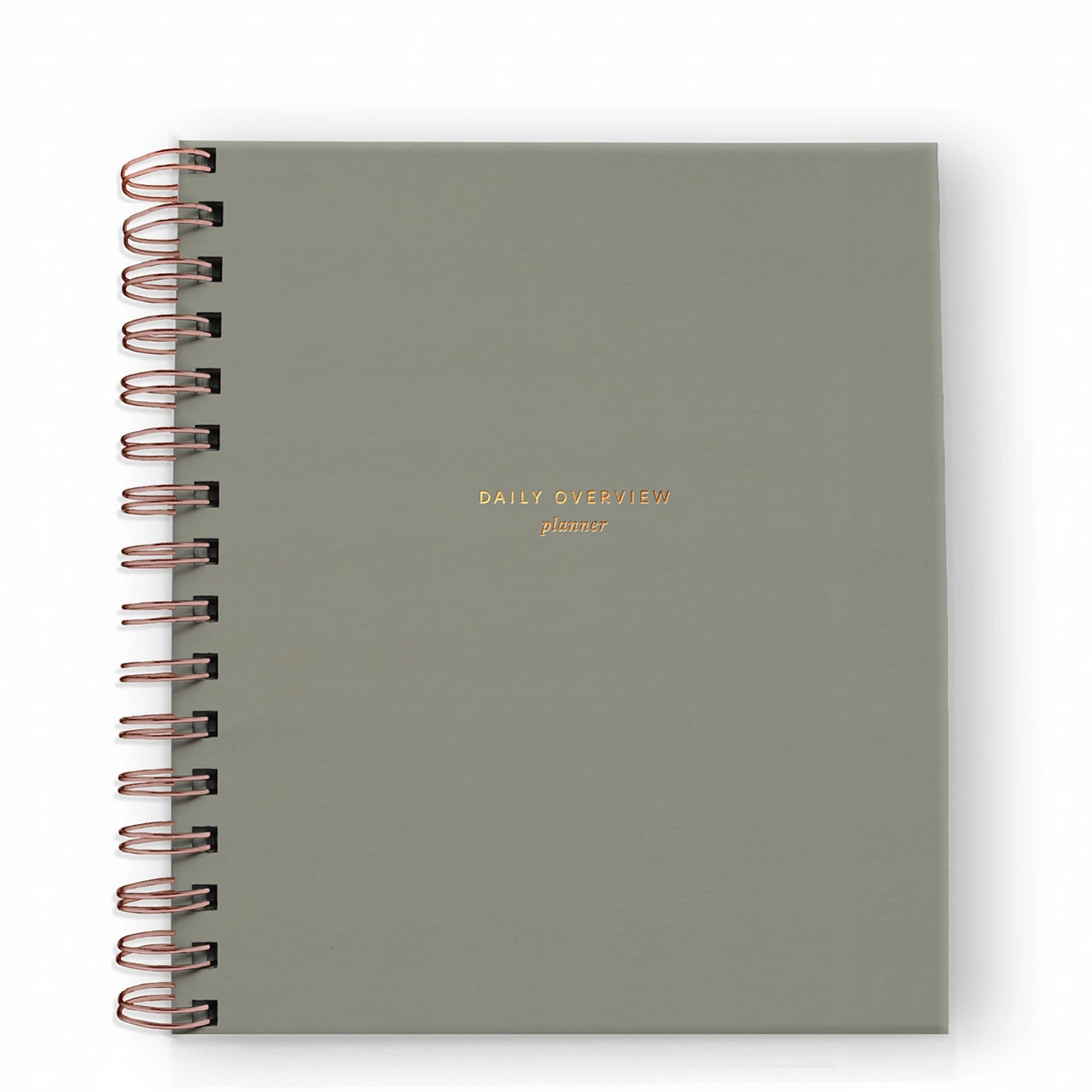 Daily Overview Planner - Various Colors
