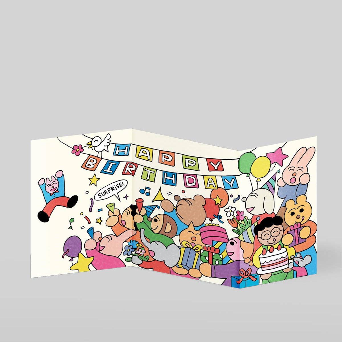 Shhh Surprise Fold Out