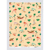 Yoga Gift Wrap Sheet