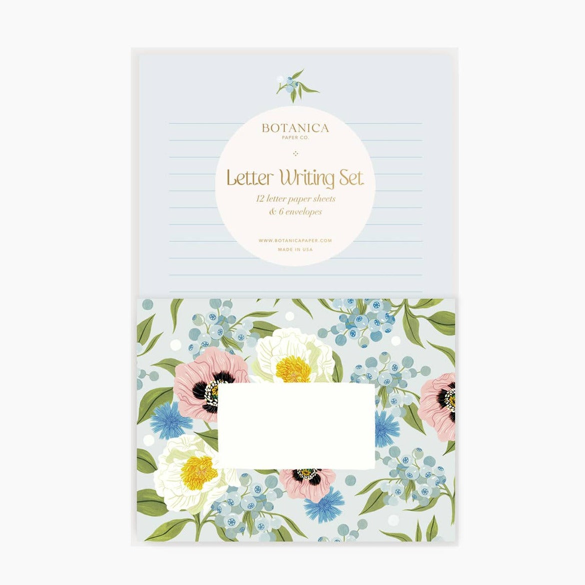 Lush Flora Letter Writing Set