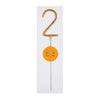 Gold Number Sparkler Candles (0-9)