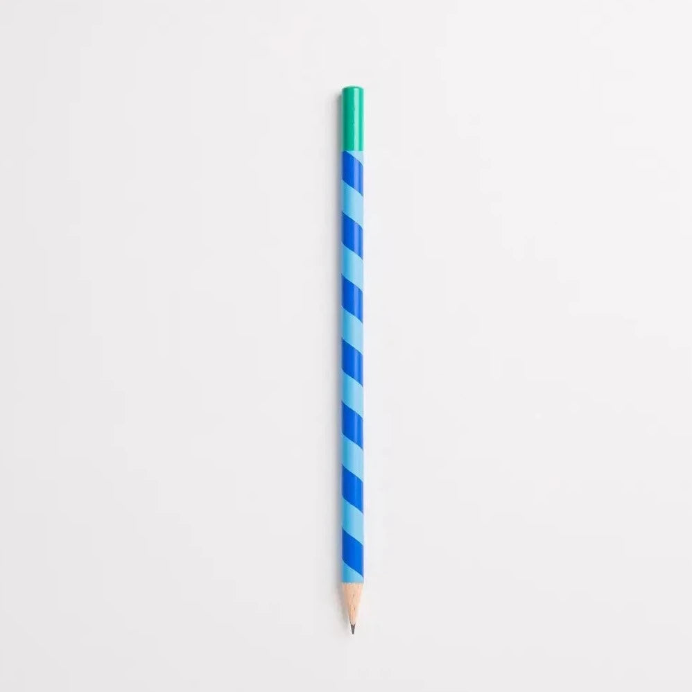 Pattern Graphite Pencil - Light Blue
