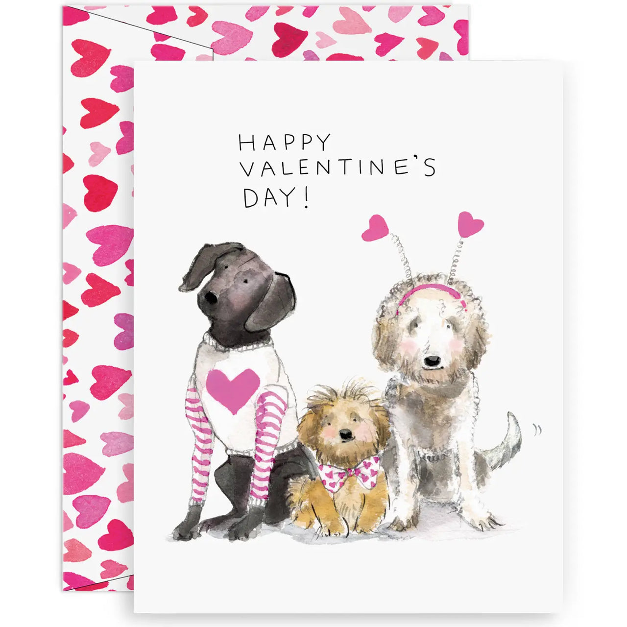 Doggie Dress-Up Valentine set