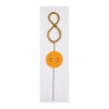 Gold Number Sparkler Candles (0-9)