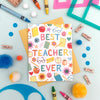 Best Teacher Ever Appreciation Card