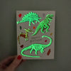 Happy Birthday - Dinosaurs Glow in the Dark
