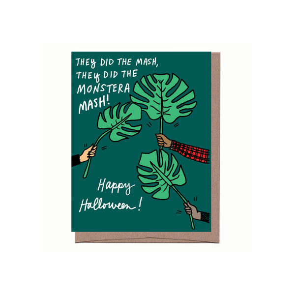 monstera plant quotes Monstera Mash Halloween – The Social Type