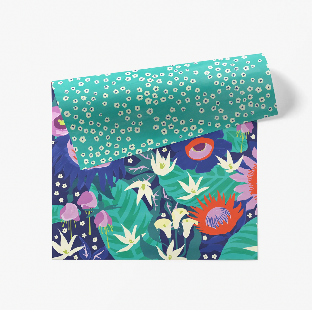 Night Bloom Gift Wrap Sheet