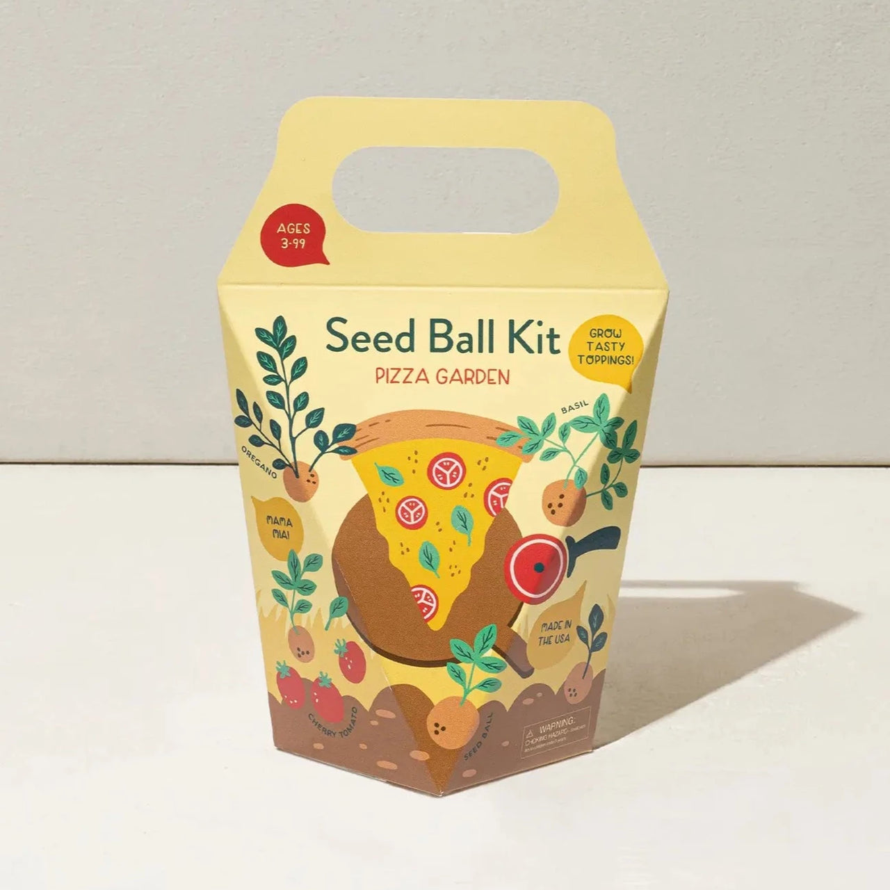 DIY Seed Ball Kit - Pizza Garden