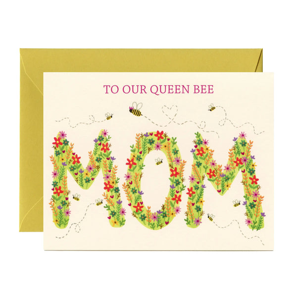 Queen Bee & Flowers Mother's Day