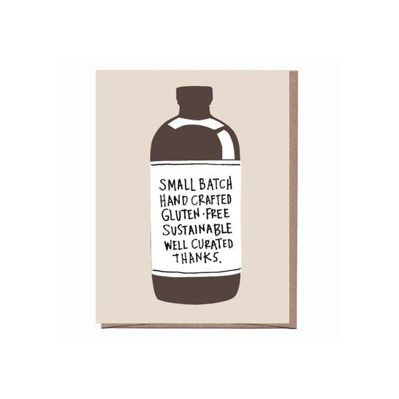 Small Batch Thank You