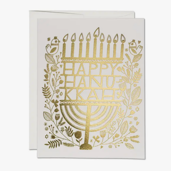 Hanukkah Candles Foil
