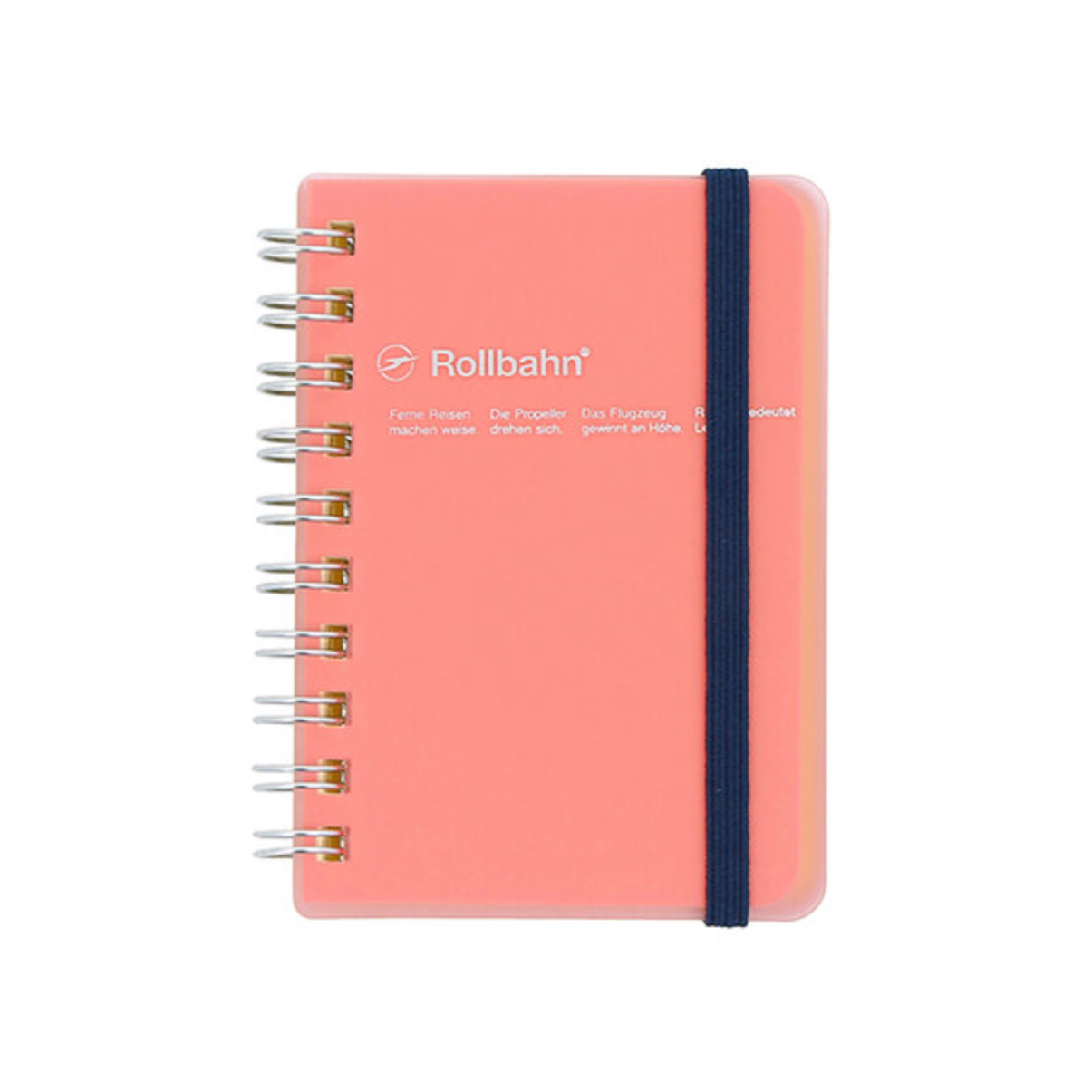 Rollbahn Clear Mini Memo Notebook