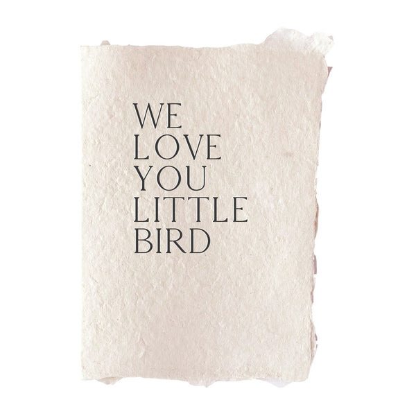 We Love You Little Bird