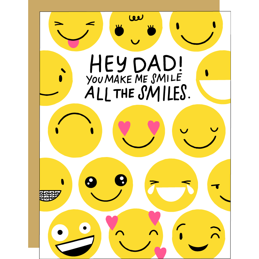 Dad Emoji Smiles