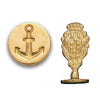 Symbol Brass Seal Stamps