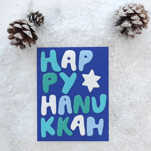 Happy Letters Hanukkah