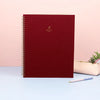 Solid Color Cloth Spiral Notebook
