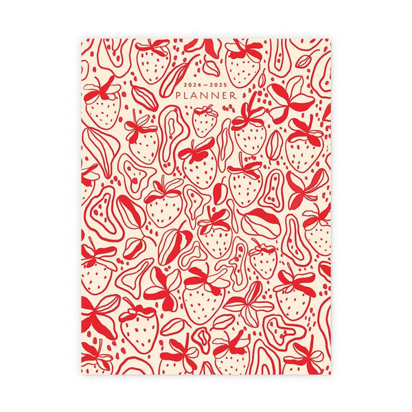 Strawberries 24-25 Soft Cover Planner