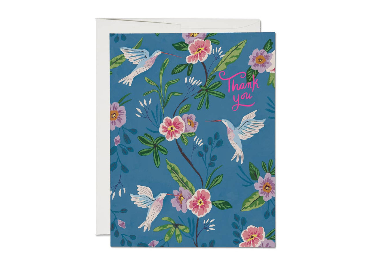Blue Hummingbird, Thank You