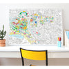 Los Angeles Coloring Poster