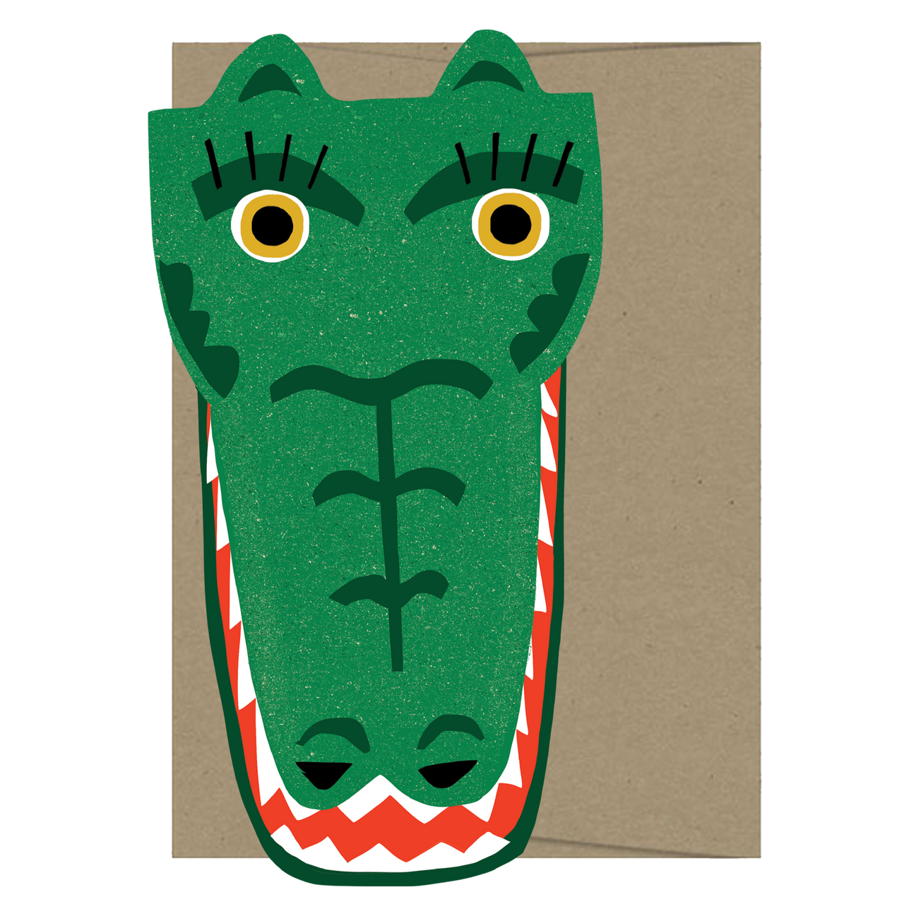 Crocodile Die Cut