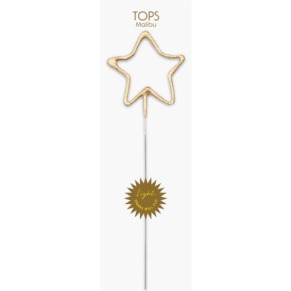 Gold Star Sparkler Wand