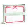 Red Ribbon Candy Flat Notecard Set
