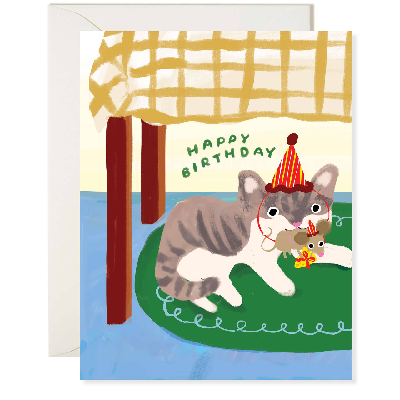 Cat Mouse Cheese Birthday