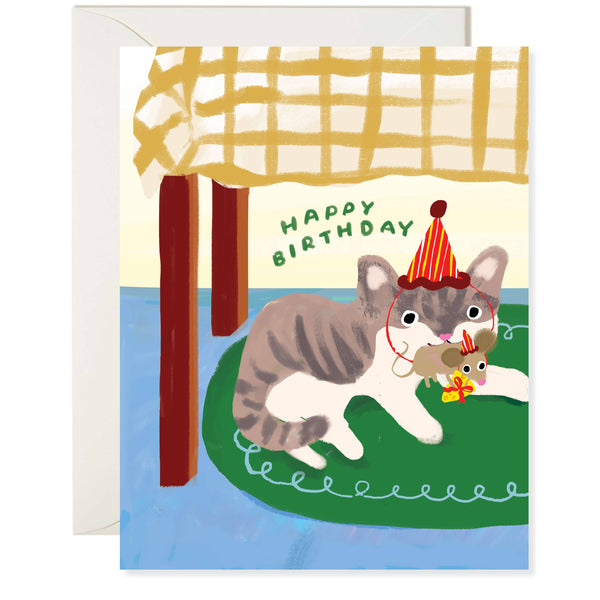 Cat Mouse Cheese Birthday