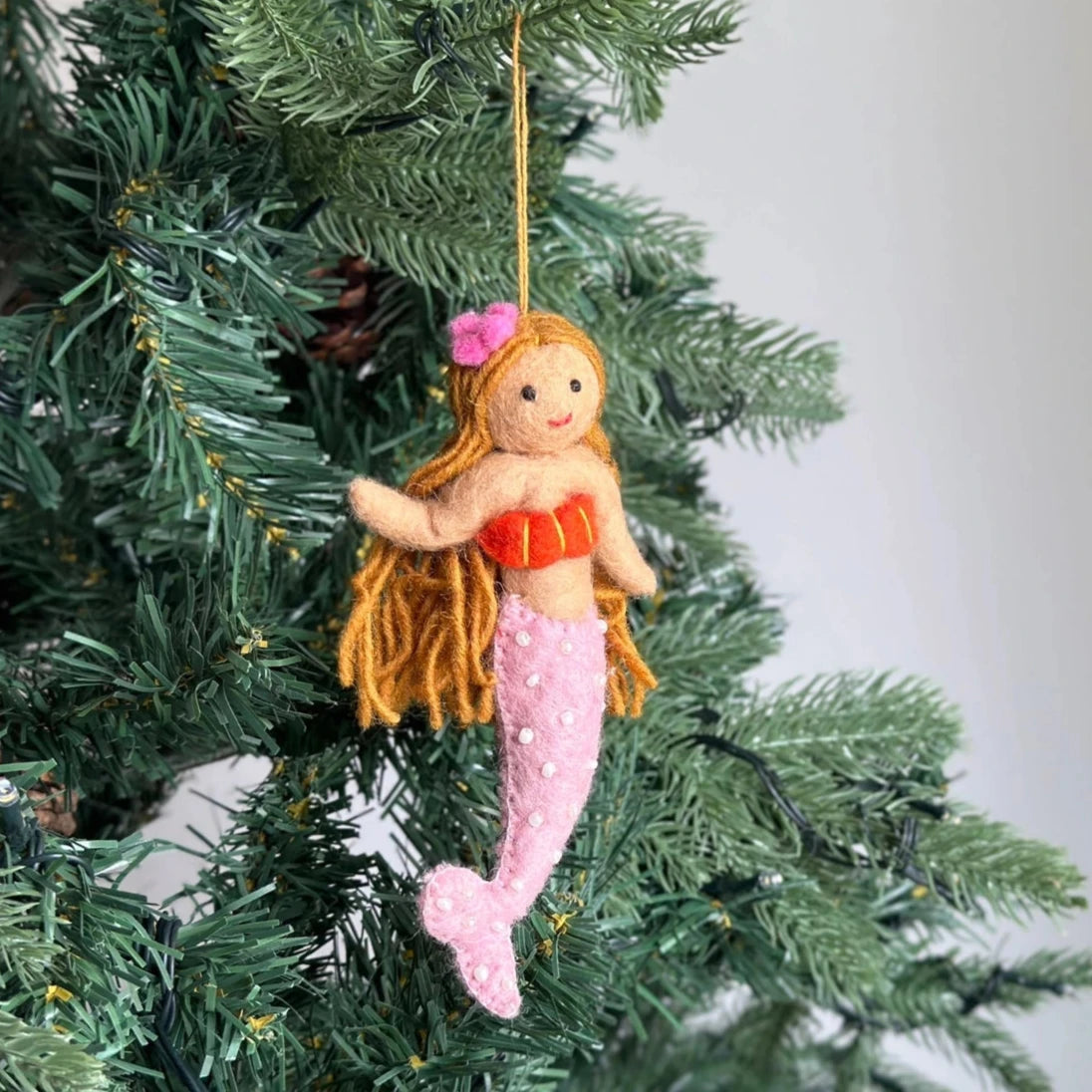 Felt Mermaid Ornament