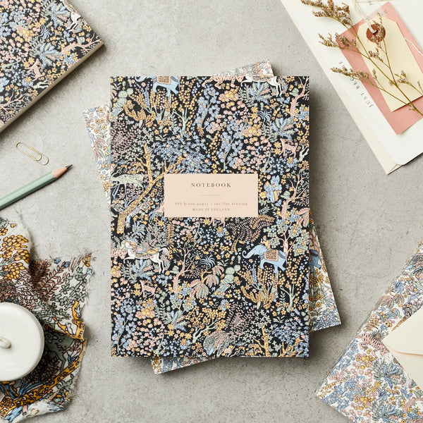 L&L Forest Black Notebook